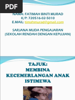 Download ceramah anak istimewa by Fatimah Murad SN41404954 doc pdf