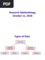 Data Types - Research Methodology 