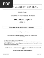 Bac 2019 Physique Chimie Specialite S Physics - 