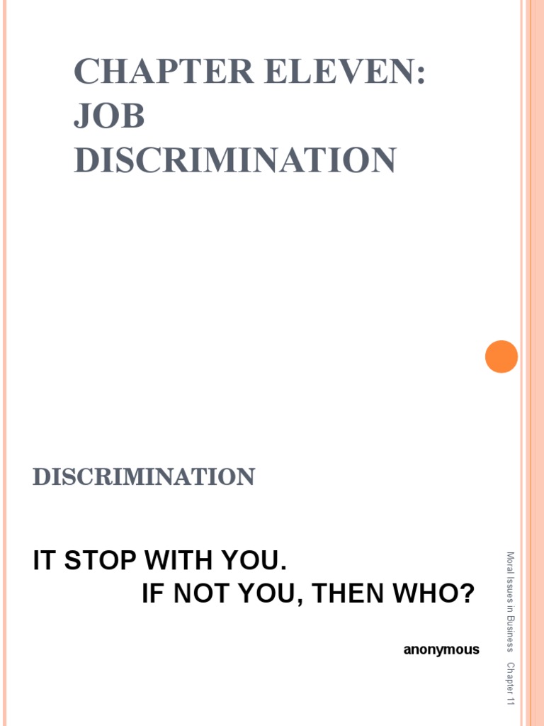 Job Discrimination and Affirmative Action | PDF | Sexual Harassment ...