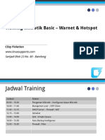 Presentasi Mikrotik Basic Hingga Warnet & Hotspot 1