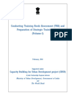   Training Needs Assessment Methodology