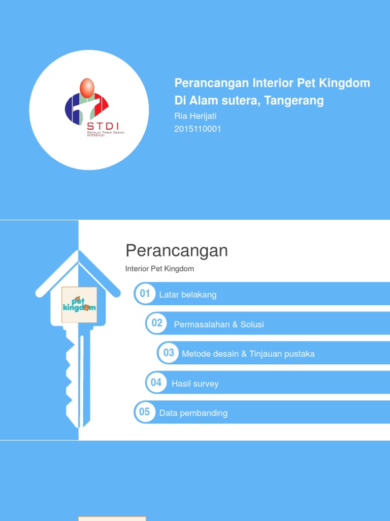 Perancangan Interior Pet Kingdom Di Alam Sutera PDF