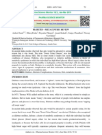 Diabetes - Metacentric Review: Pharma Science Monitor 10 (1), Jan-Mar 2019