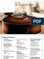Acoustic Guitar Buying Guide