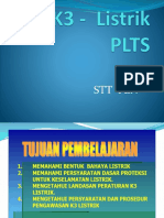 K3 Listrik Untuk PLTS