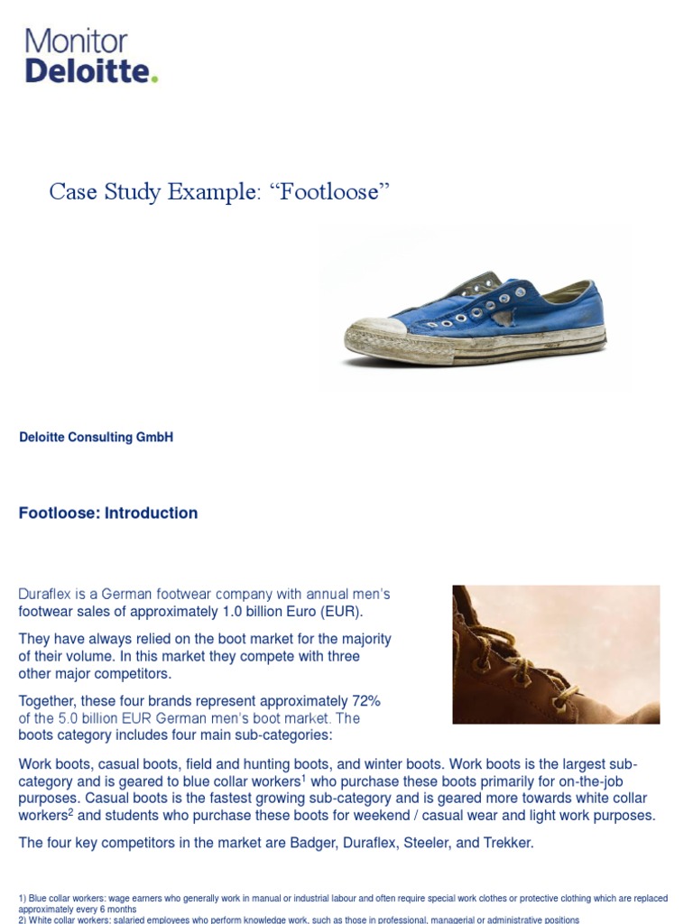 Deloitte Case Study PDF Retail Brand