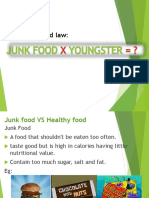 Junk Food Youngster