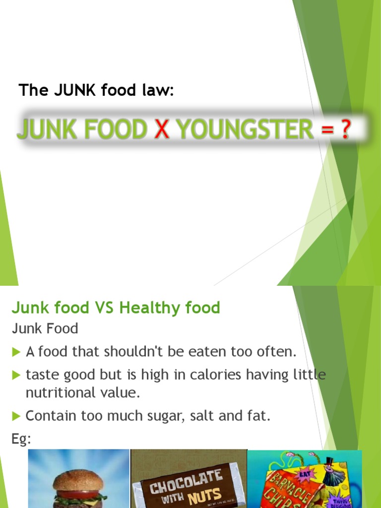 Junk Food Impact on Youth Health | PDF | Junk Food | Foods