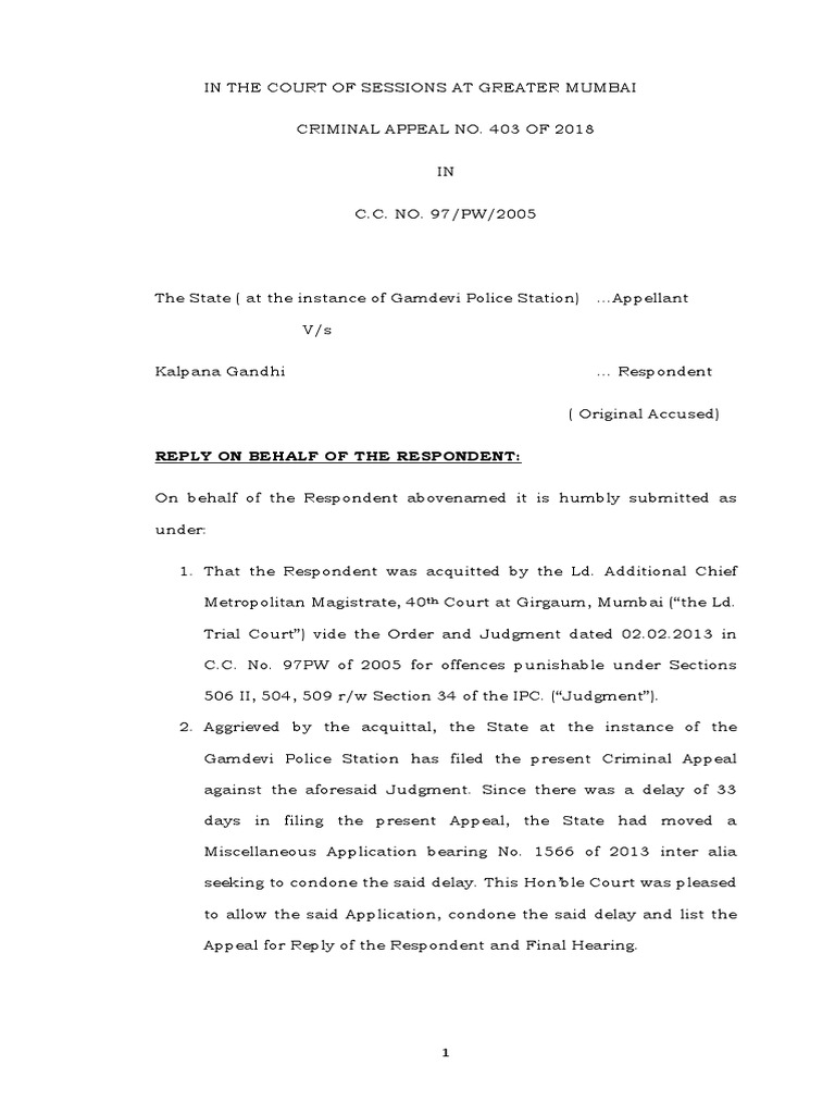 Final Arguments | PDF | Judgment (Law) | Prosecutor