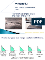 Undercut - Most Predominant Weld Fault Fix: Short Arc Length, Proper Amperage and Speed