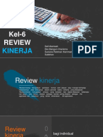 Review Kinerja Makalah - Kel 6