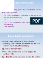 Linux Basics CMD