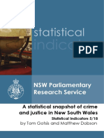 A Statistical Snapshot of Crime and Justice in NSW