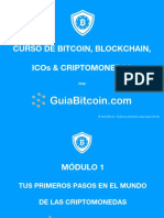 MODULO 1 Tus Primeros Pasos en El Mundo de Las Criptomonedas PDF