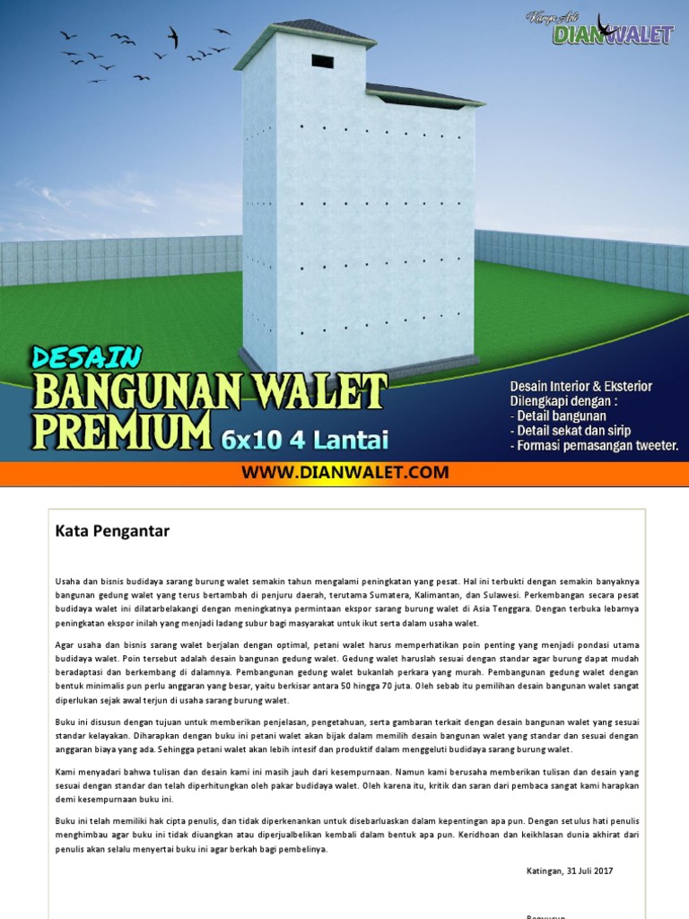 Desain RBW Premium 6x10 4 Lantai PDF