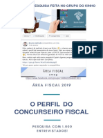 Perfil Do Concurseiro Fiscal 2019