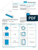 Beam Theory Torsion