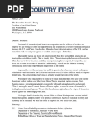 Country First Letter 