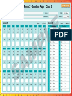 SIP Mathematics Contest AGC Round 2 Question Paper Class 4