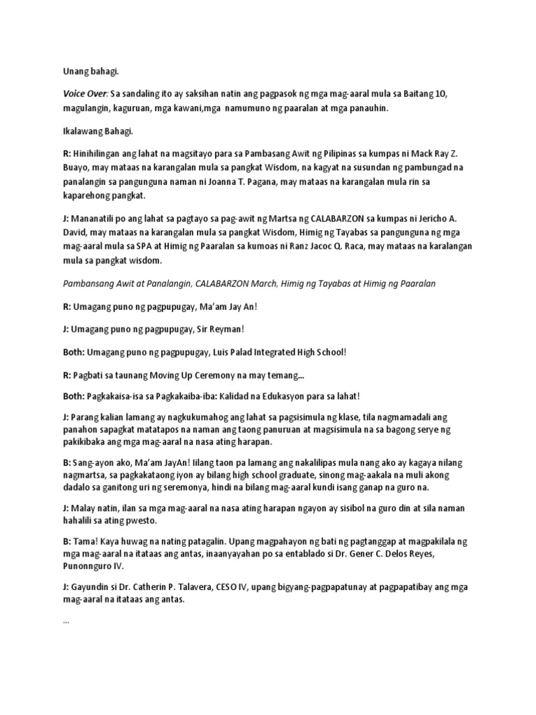 Recognition Program Script | PDF