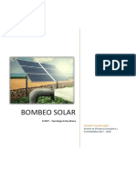 Bombeo solar: funcionamiento e instalación