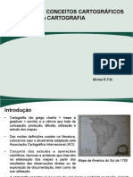 Evolução Dos Conceitos Cartográficos E A História Da Cartografia