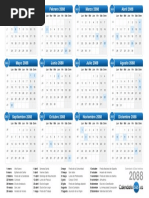 Calendario 2088