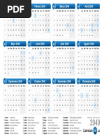 Calendario 2049