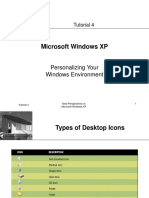 Microsoft Windows XP: Personalizing Your Windows Environment