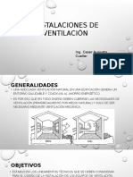 Ventilación de Infraestructura