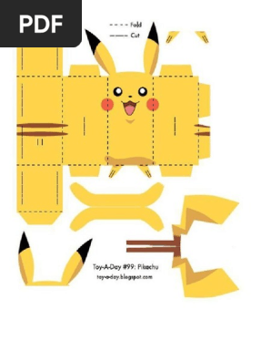 Pikachu Papercraft