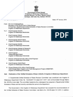 Unified Schedule of Rates Iw Dept