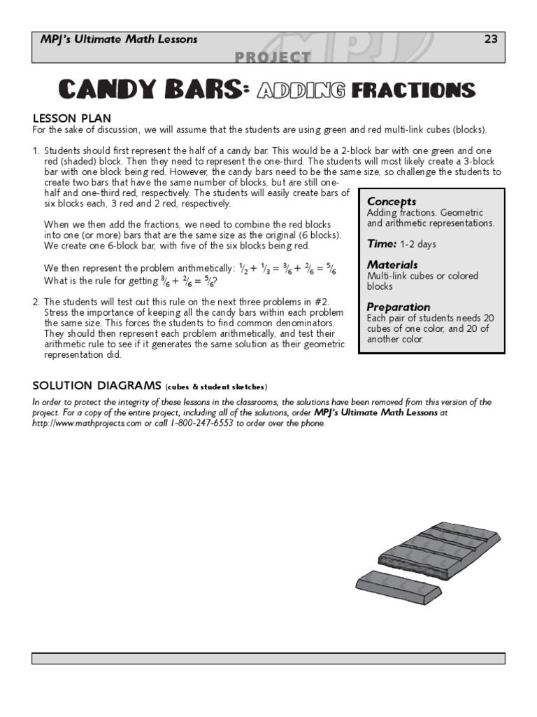 Candy Bars | PDF