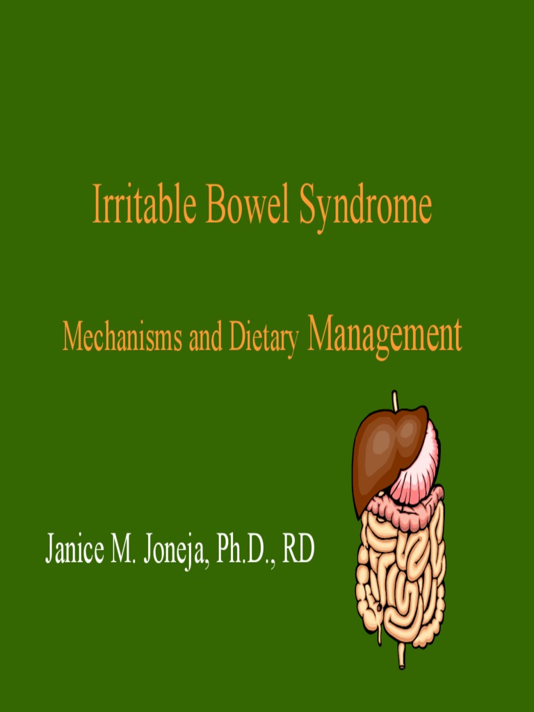 Understanding the Mechanisms and Management of Irritable Bowel Syndrome PDF Dietary Fiber