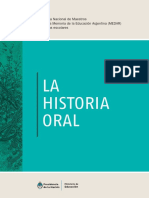 Cuadernillo Historia Oral PDF