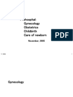 Prehospital: Gynecology Obstetrics Childbirth Care of Newborn