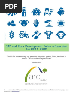 CAP and Rural Development Policy Reform Deal For 2014-2020