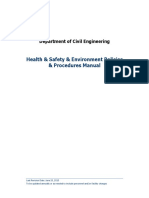 122 Health Safty Managment Procedure Manual