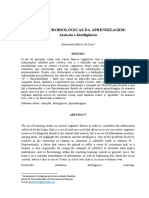 Bases Neurobiológicas da Atenção e Inteligência na Aprendizagem