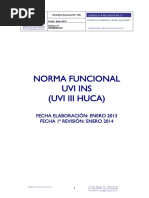Norma Funcional Uvi Ins (Uvi Iii Huca)