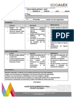 Ficha descriptiva de alumno de primaria