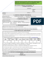Formulário de solicitação de microgeração distribuída