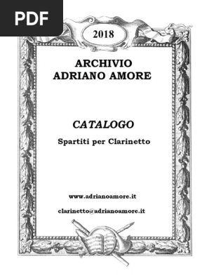 Catalogo Adriano Amore 2018 Pdf