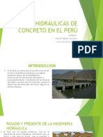 Obras Hidráulicas de Concreto en El Perú
