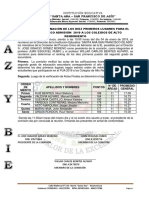 Acta de Determinacion - Coar