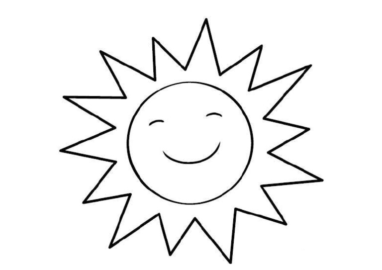 Sol Colorear | PDF