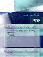 Diseño Del Título - 1