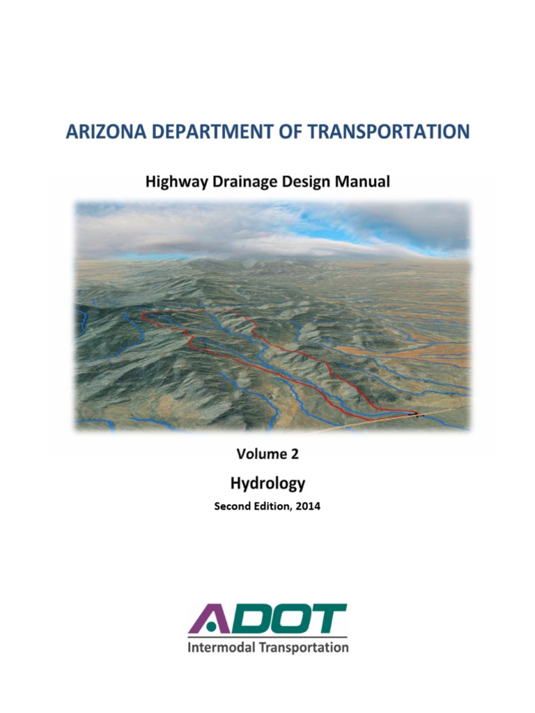 ADOT Hydrology Manual Update 2014 | PDF | Flood | Drainage Basin