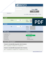 Bmi Calculator